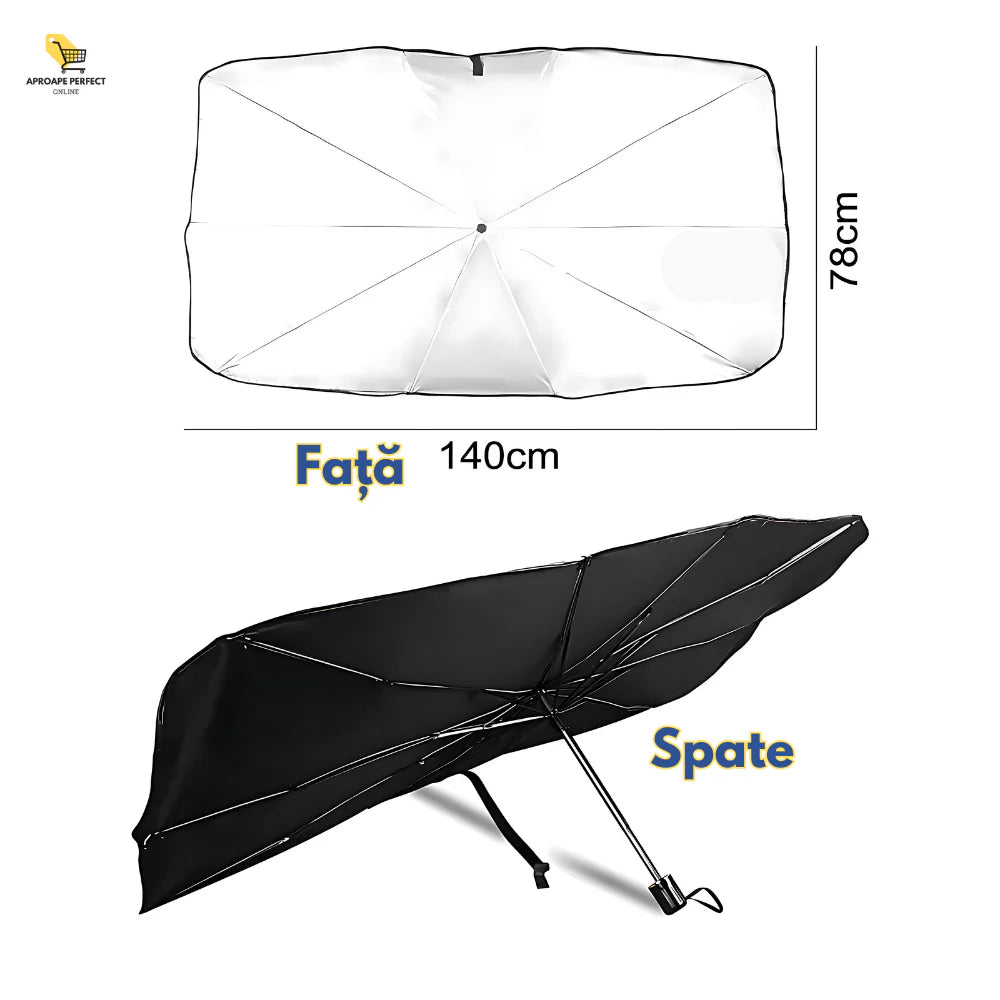 OFERTǍ: Parasolar Tip Umbrelǎ + Scrumierǎ Mașinǎ