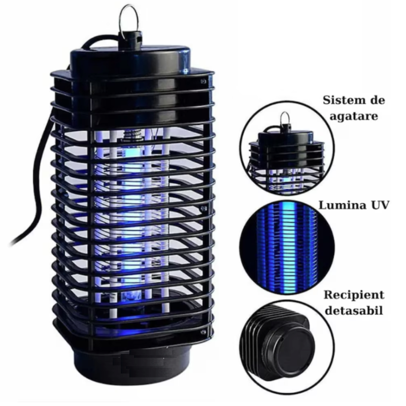 OFERTǍ 1+1 GRATIS Lampa UV anti insecte
