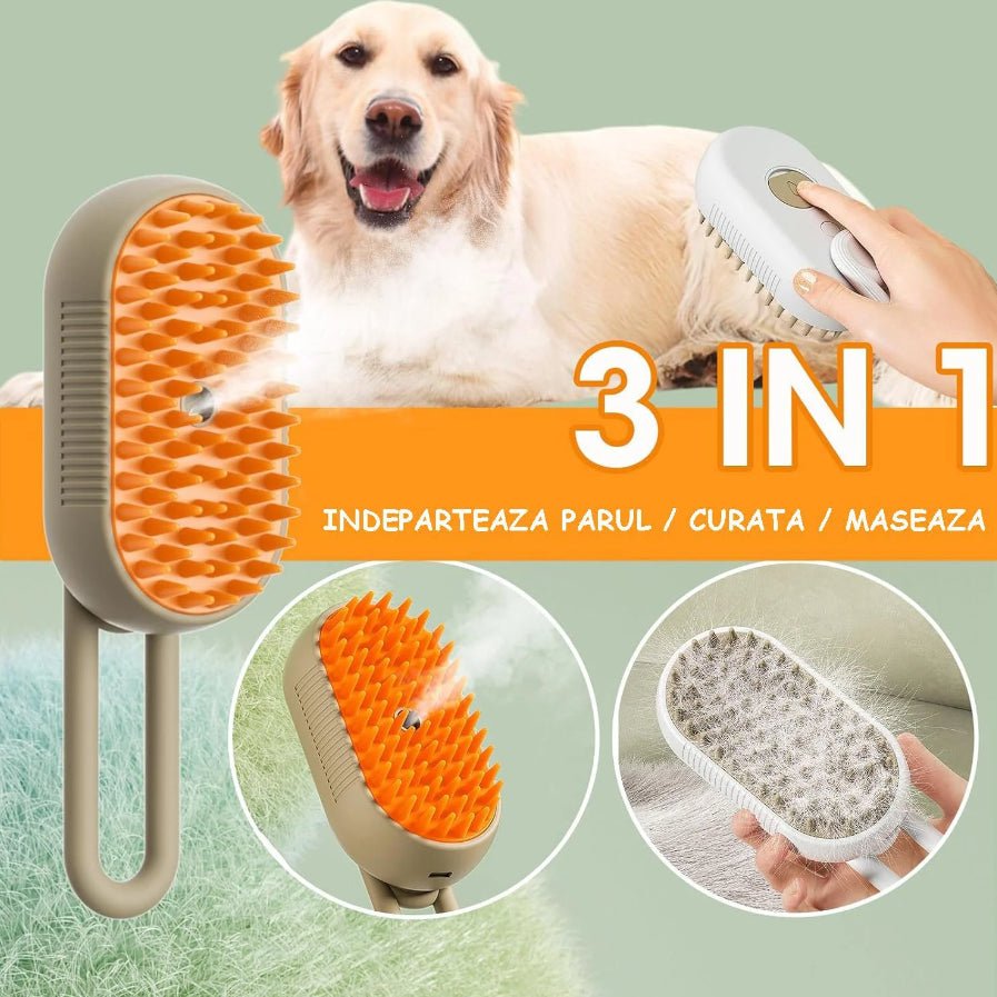 Perie Electricǎ cu Abur pentru Animale - Main Store