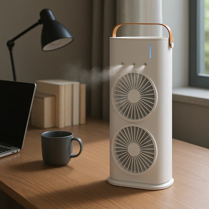 Ventilator Portabil cu Umidificator